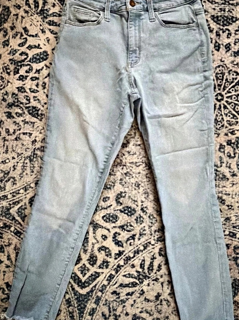 Universal Thread High Rise Skinny Jeans Blue Size 6